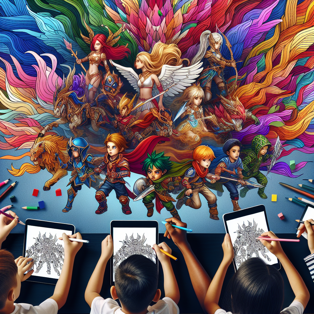 Meningkatkan Kreativitas dengan Gambar Mewarnai Mobile Legend untuk Anak-anak