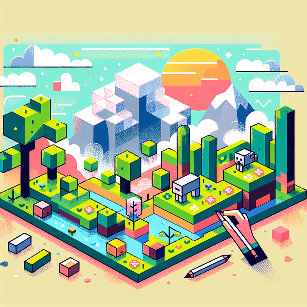Menggambar Minecraft: Tips dan Teknik untuk Pemula yang Ingin Menguasai Seni Blok