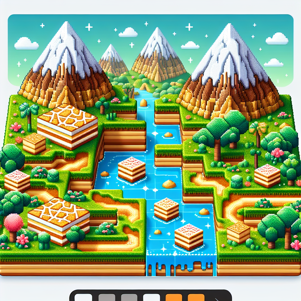 Exploring the World of Minecraft-Inspired Kue: A Delicious Adventure