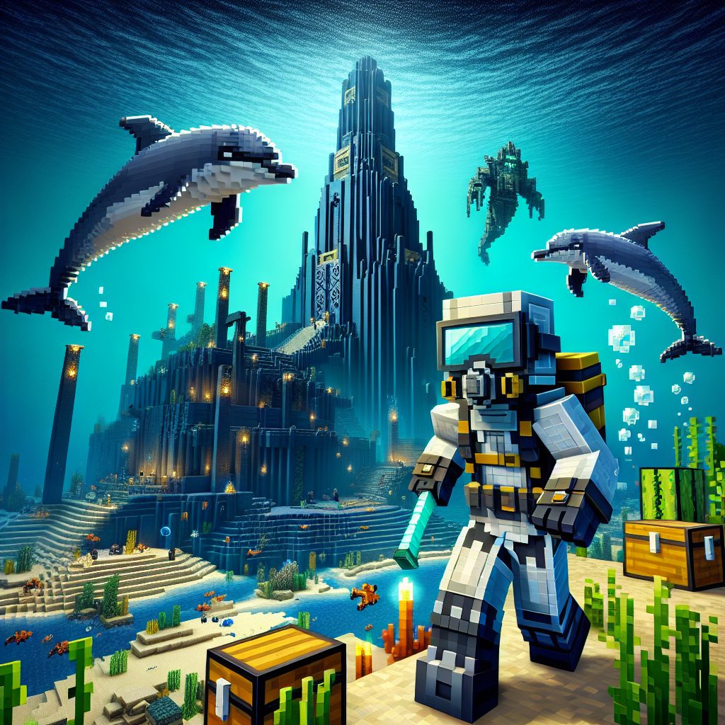 Exploring Minecraft's Ocean Monuments: Tips, Tricks, and Treasures